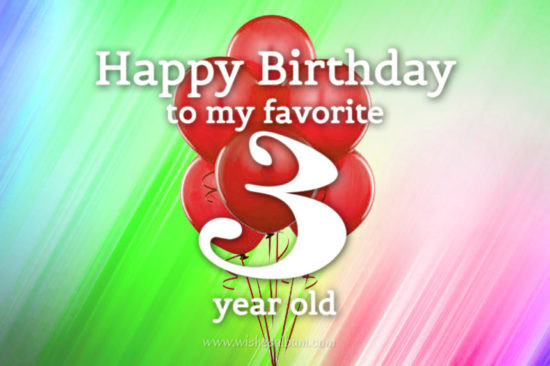 3 Year Old Birthday Quotes
 3rd Birthday Wishes Happy Third Birthday