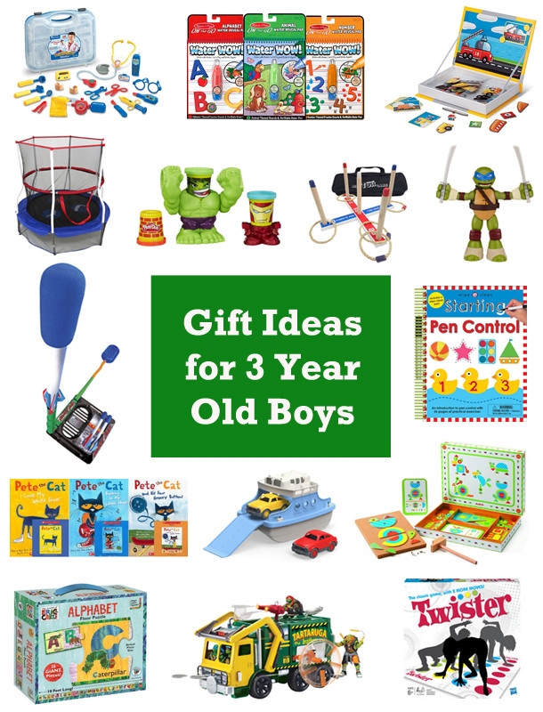 3 Year Old Boy Birthday Gift Ideas
 15 Gift Ideas for 3 Year Old Boys