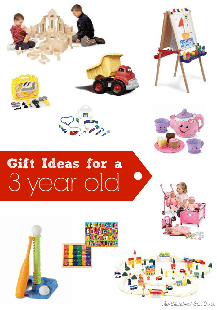 3 Year Old Gift Ideas Girls
 Birthday Gift Ideas for Three Years Old The Educators