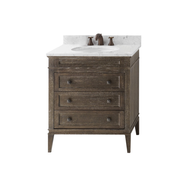 30 Bathroom Vanity With Drawers
 Ronbow 30 Inch Vanity with 3 Drawers