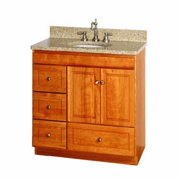 30 Bathroom Vanity With Drawers
 30 Inch Bathroom Vanity with Drawers AyanaHouse
