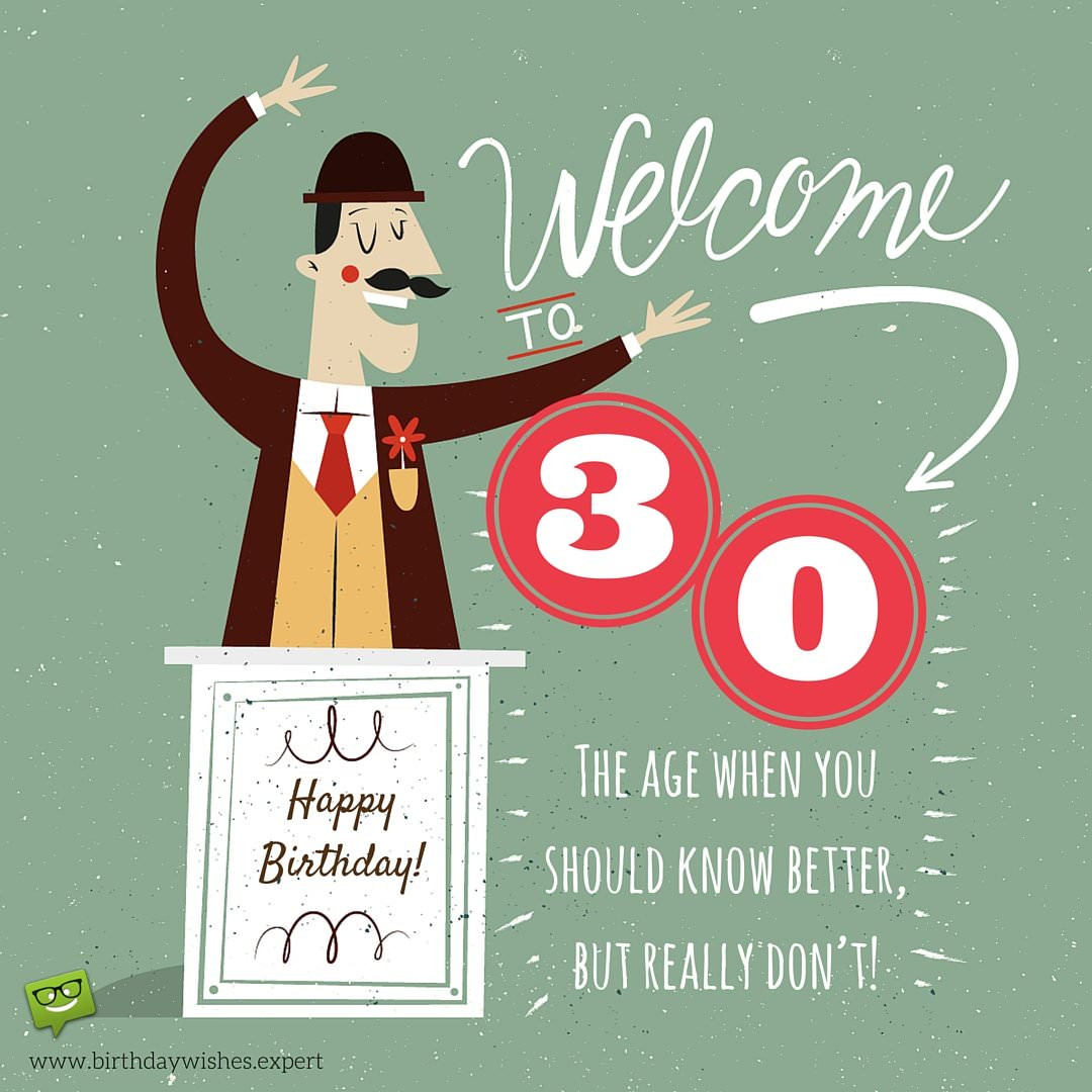 30 Birthday Quotes Funny
 Happy 30th Birthday