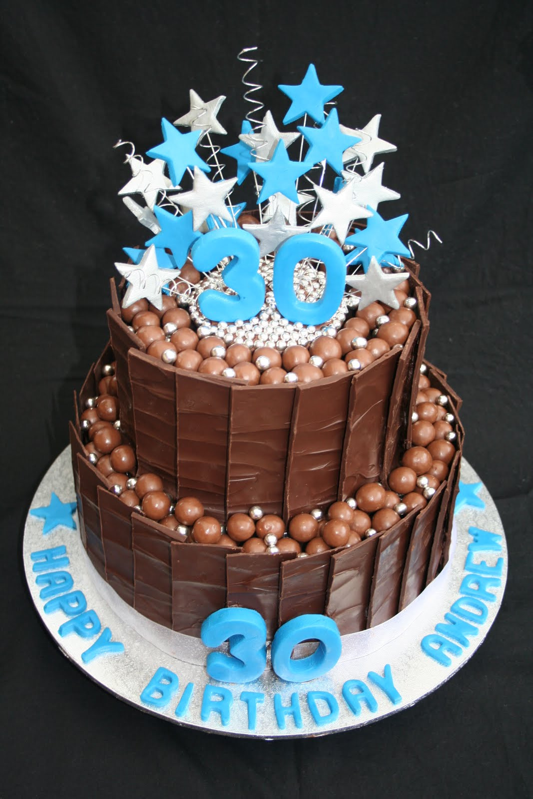 30th Birthday Cake Ideas For Him
 Leonie s Cakes and Parties 30th Birthday Cake