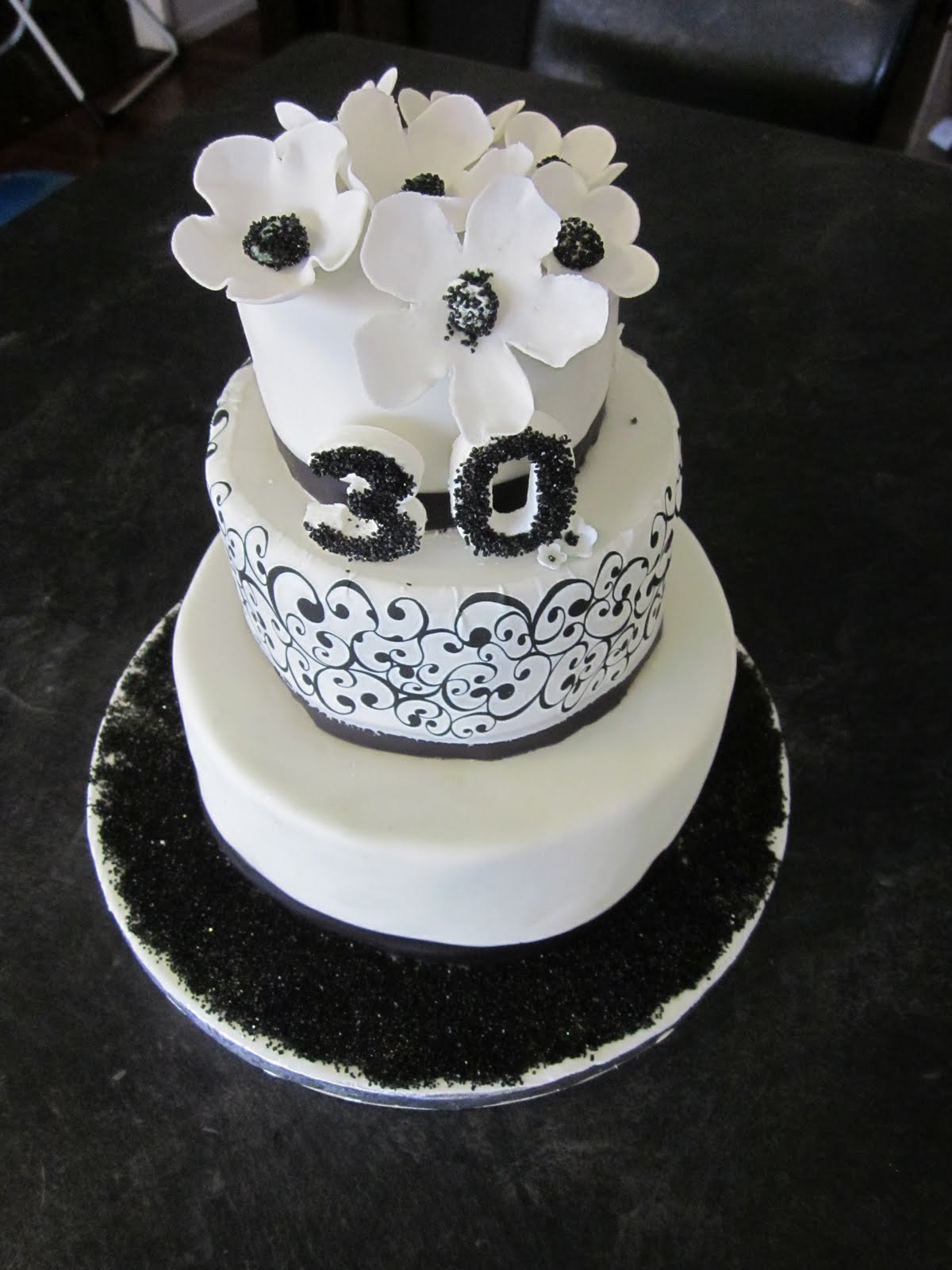 30th Birthday Cakes
 Deb s Cakes and Cupcakes My 30th Birthday cake
