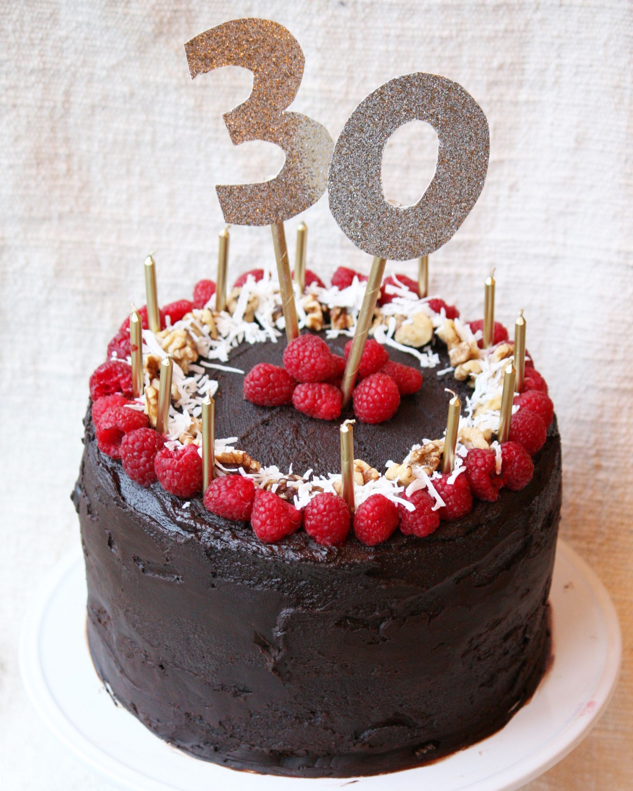 30th Birthday Cakes
 My 30th Birthday Cake the whole food diary