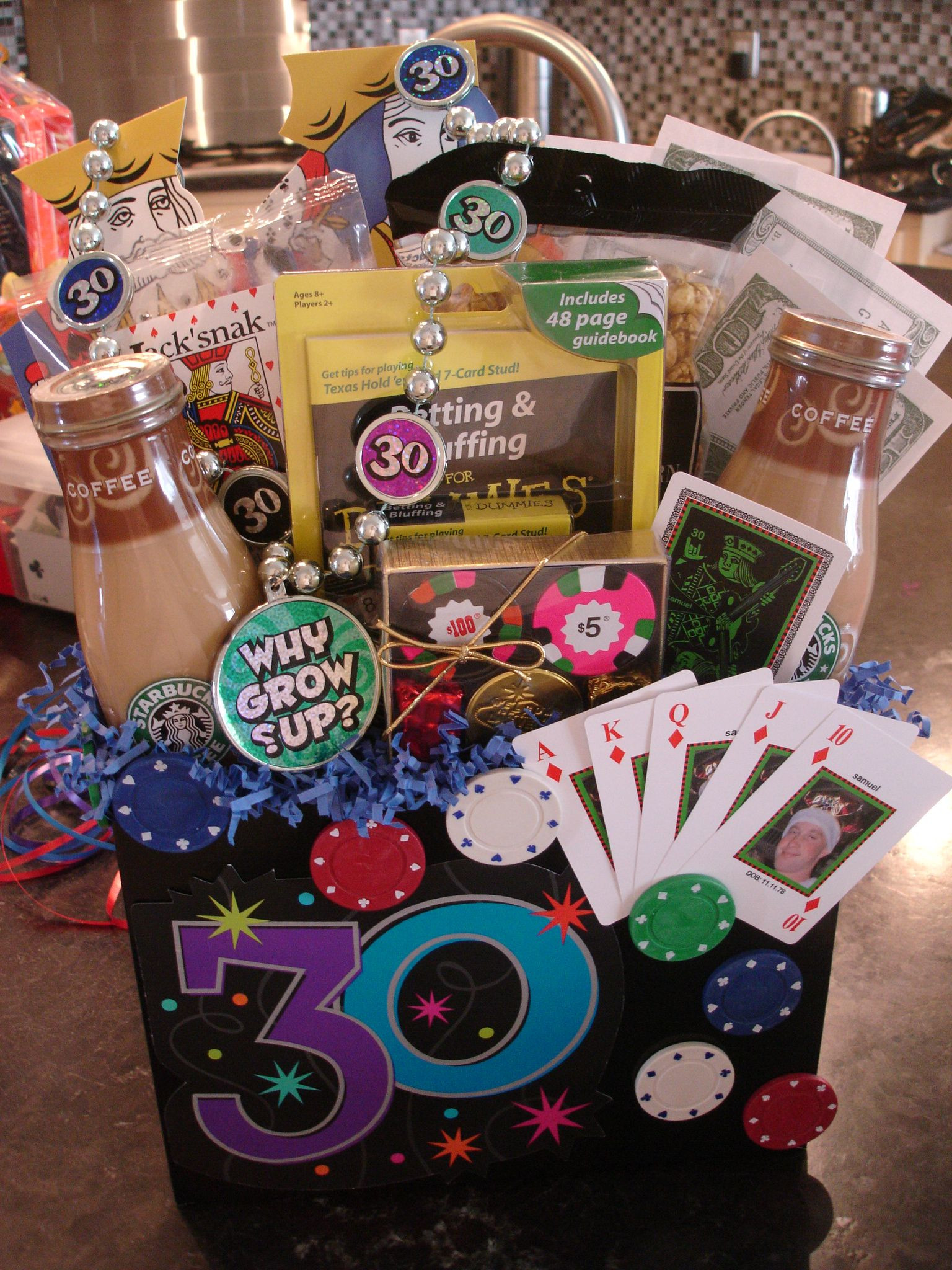30Th Birthday Gift Ideas For Her
 Las Vegas 30th Birthday Gift Basket Delivery to all Las