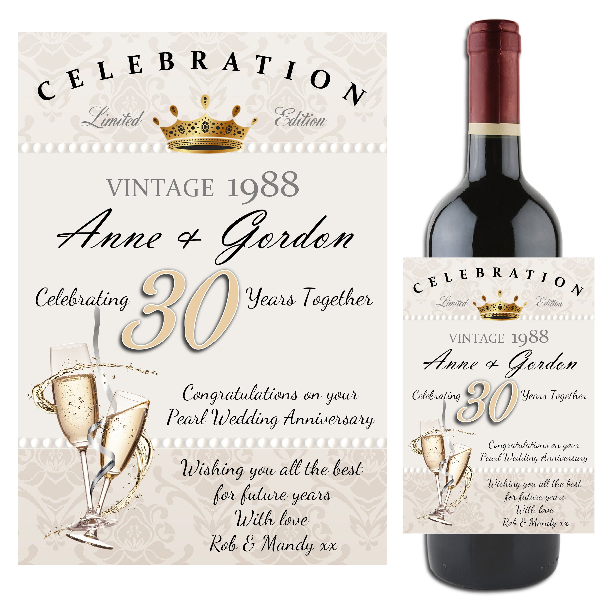 30th Wedding Anniversary Gift Ideas
 30th Wedding Anniversary Gifts Amazon