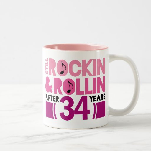 34Th Wedding Anniversary Gift Ideas
 34th Anniversary Wedding Gift Coffee Mugs