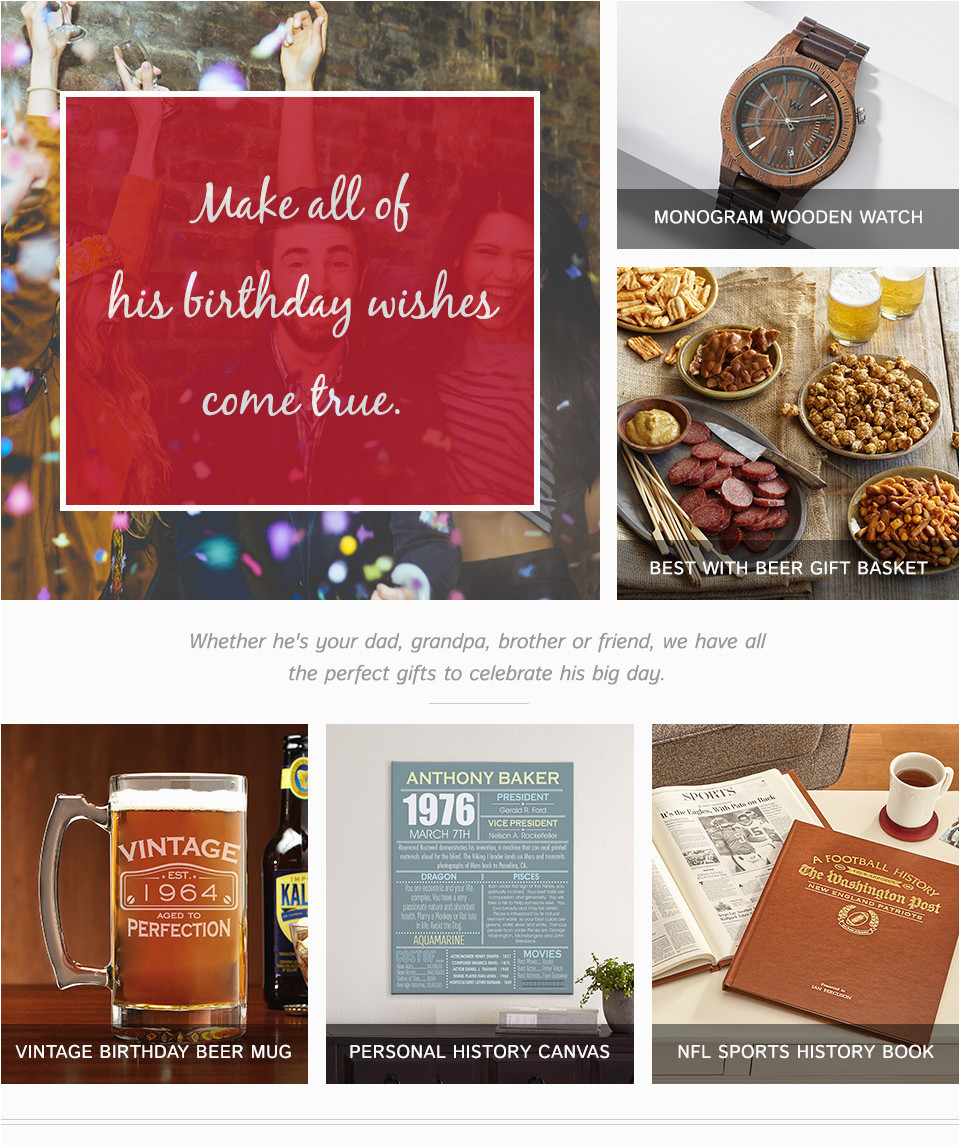 35Th Birthday Party Ideas For Him
 Birthday Gift Ideas for Him 35th 35th Birthday Gifts for