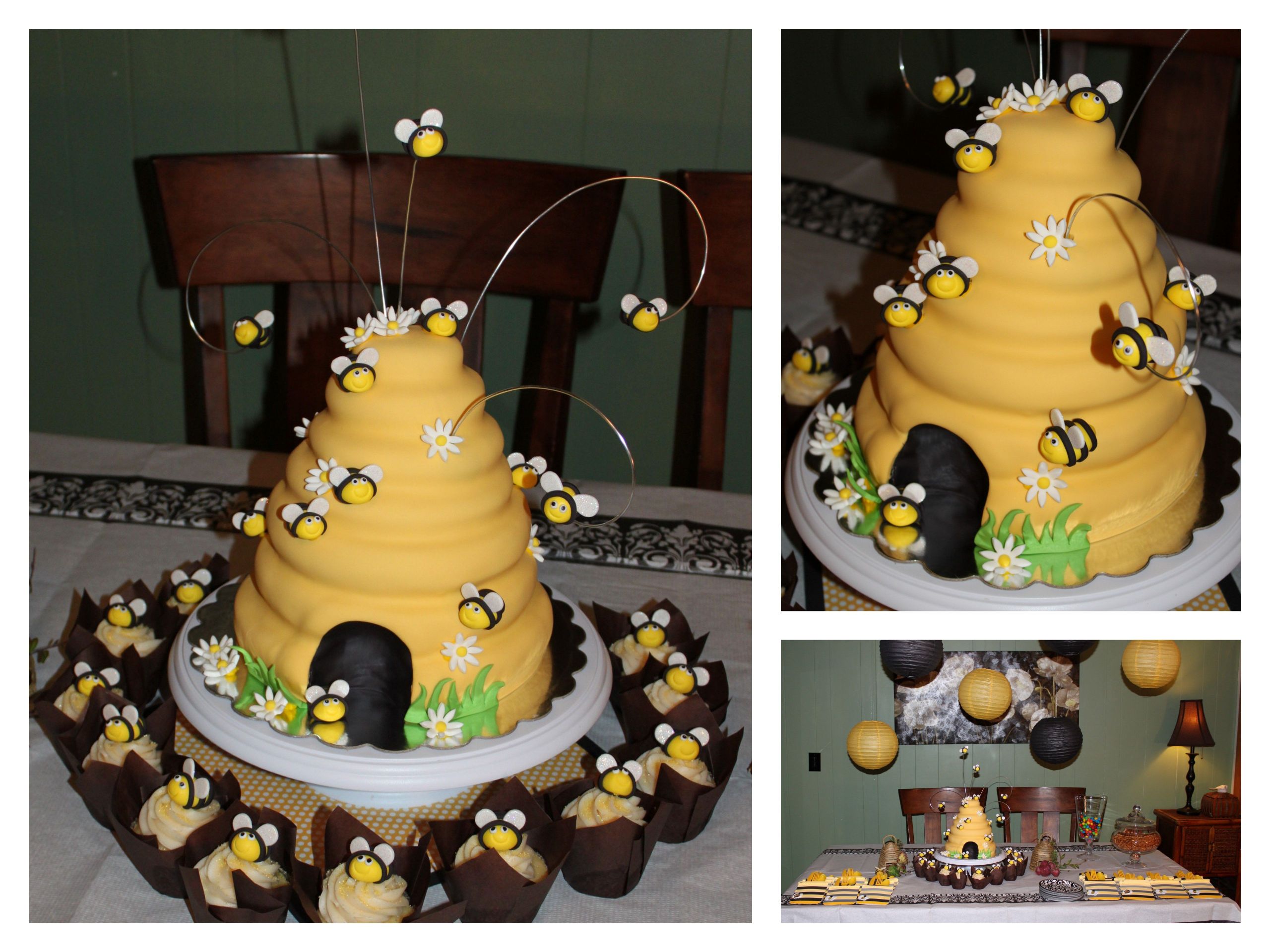 39Th Birthday Party Ideas
 Jenny s 39th Birthday Cake "Bee"cause she is the Queen