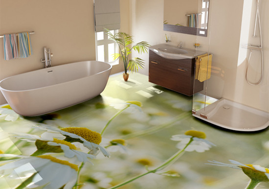 3D Bathroom Floor Design
 Total guide to 3D Flooring and 3D styles flooring in the
