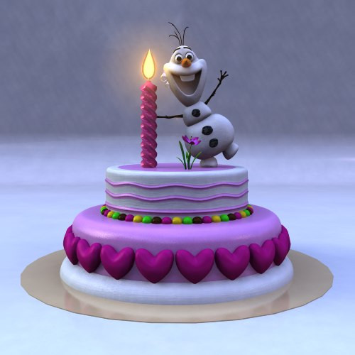 3d Birthday Cakes
 3D birthday cake frozen snow man TurboSquid