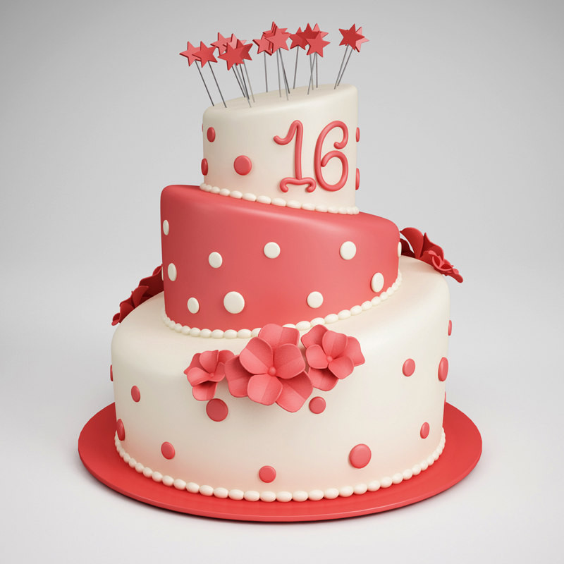 3d Birthday Cakes
 birthday cake 11 3d max