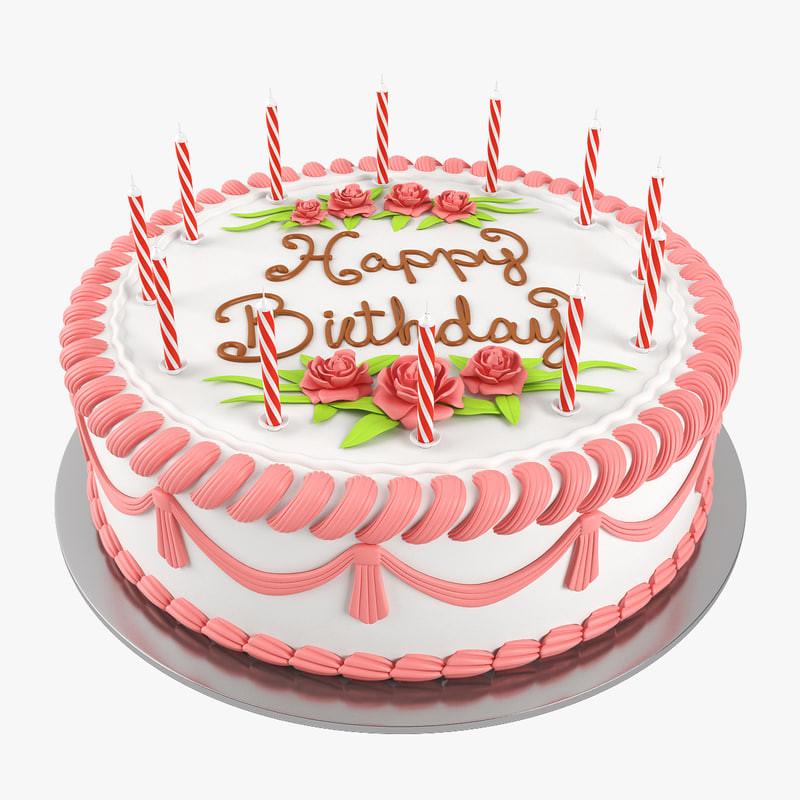 3d Birthday Cakes
 birthday cake 3d model