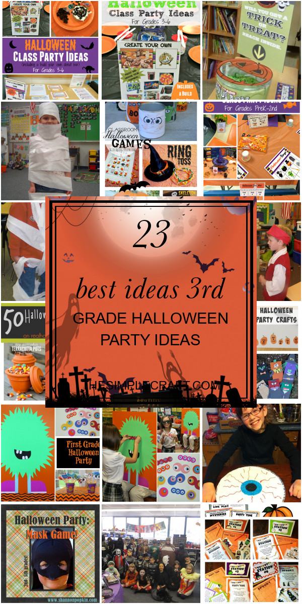 3Rd Grade Halloween Party Ideas
 23 Best Ideas 3rd Grade Halloween Party Ideas Home