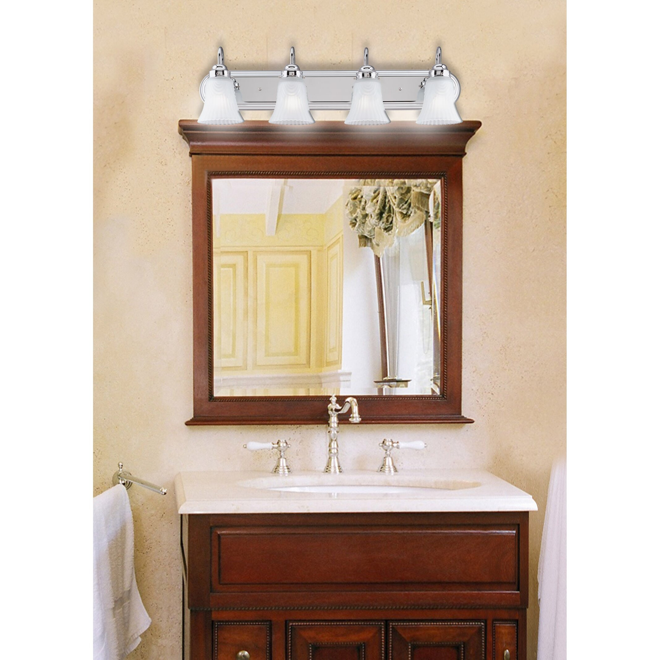 4 Light Bathroom Fixture
 4 Light Bathroom Vanity Light