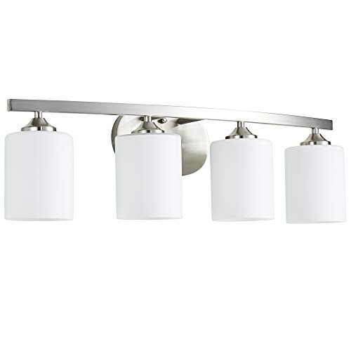 4 Light Bathroom Fixture
 Amazon Kingbrite 4 Bulb E26 Vanity Light Fixture