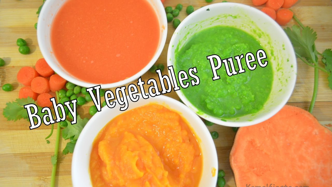 4 Month Old Baby Food Recipes
 Baby Food Ve ables purees for babies 4 to 6 months