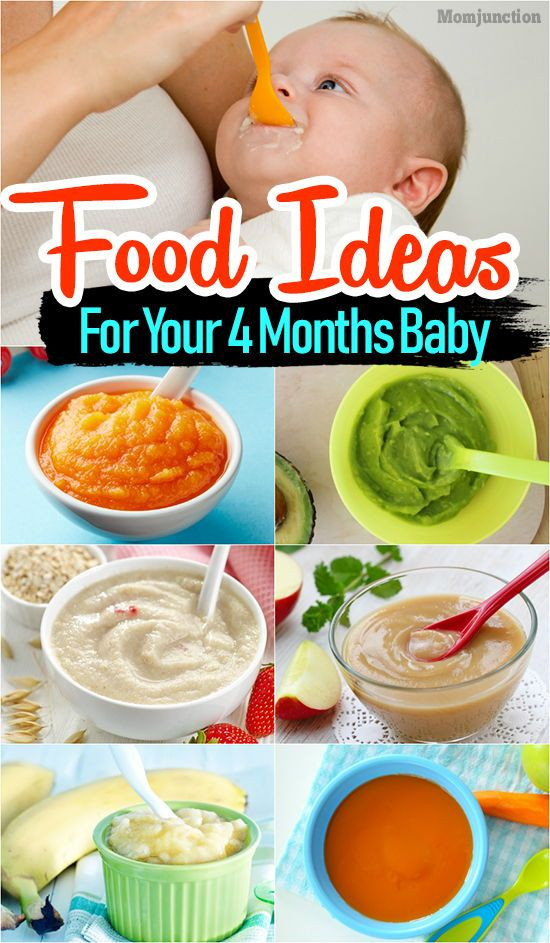 4 Month Old Baby Food Recipes
 Top 10 Ideas For 4 Month Baby Food