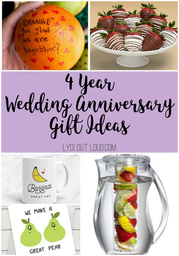 4 Year Anniversary Gift Ideas
 4 Year Anniversary Gift Ideas Lydi Out Loud