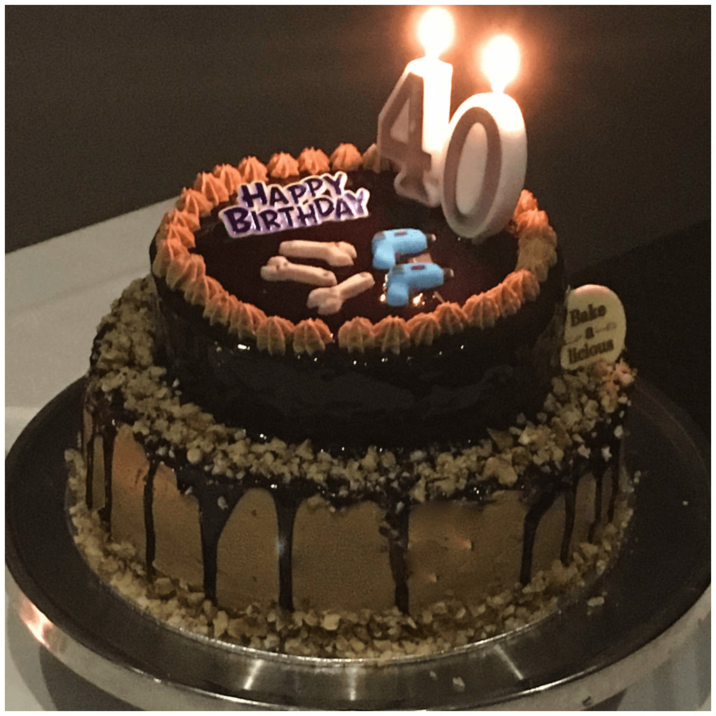 40th Birthday Cake
 40th Birthday Cake Bakealicious By Gabriela