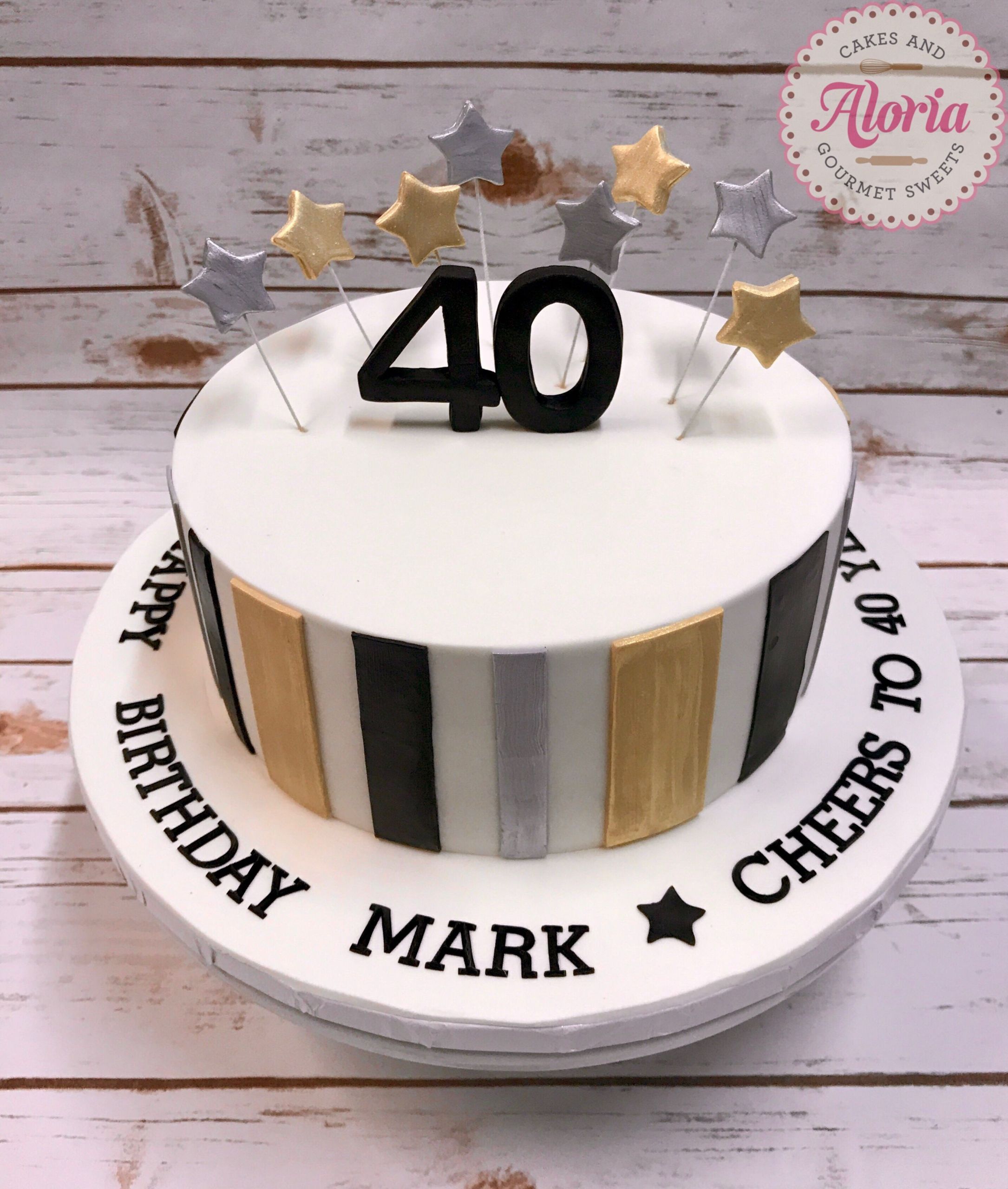 40th Birthday Cake Ideas For Him
 27 Elegant Picture of 40Th Birthday Cakes For Men