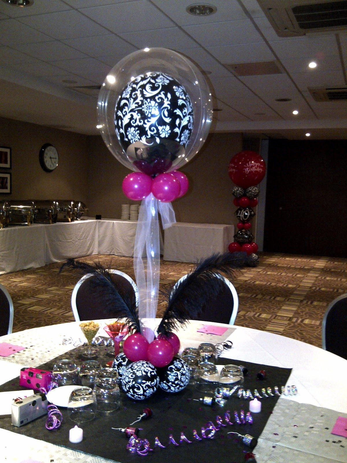 40th Birthday Decorations
 Wel e to Party Buds Balloon World Professional