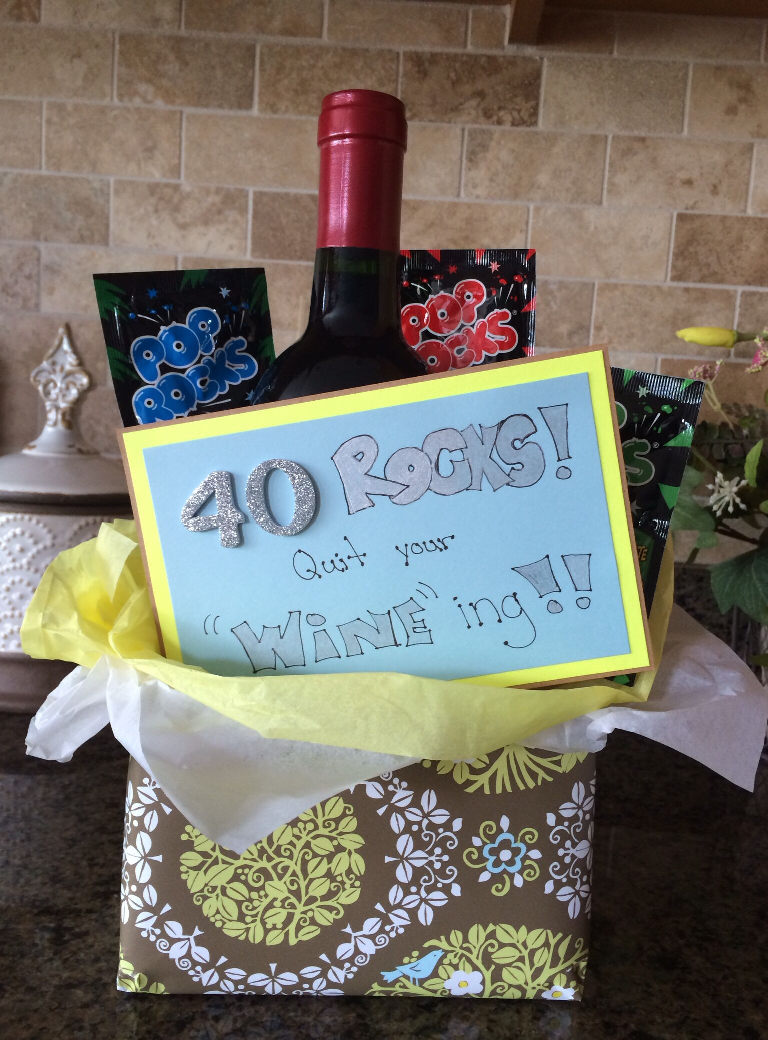 40Th Birthday Gift Ideas For Best Friend
 40th birthday t idea