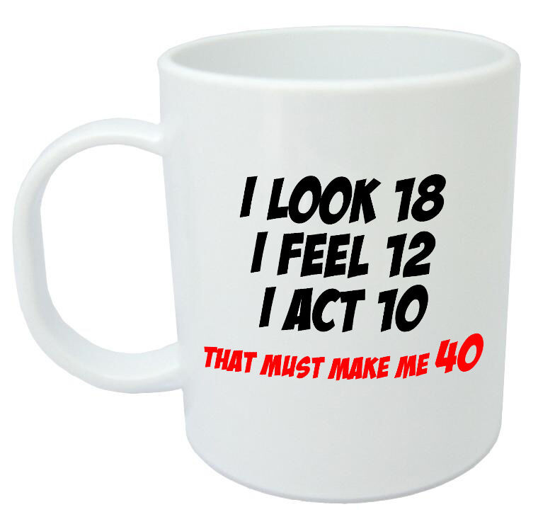 40th Birthday Gift Ideas For Men
 Makes Me 40 Mug Funny 40th Birthday Gifts Presents for