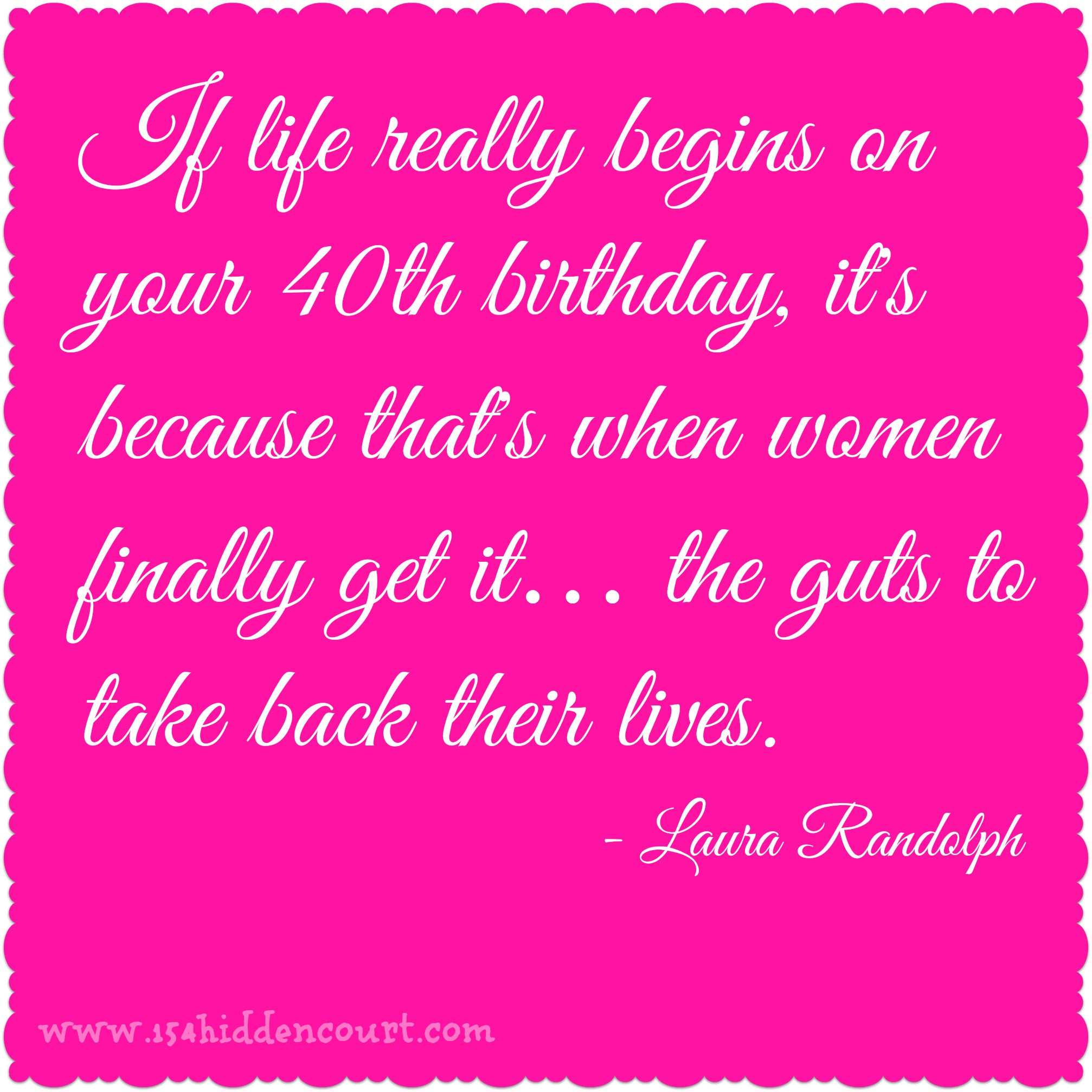 40Th Birthday Quotes
 40th Birthday Quotes QuotesGram