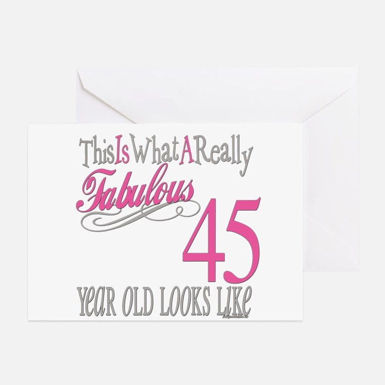 45th Birthday Quotes
 45 Birthday Greeting Cards