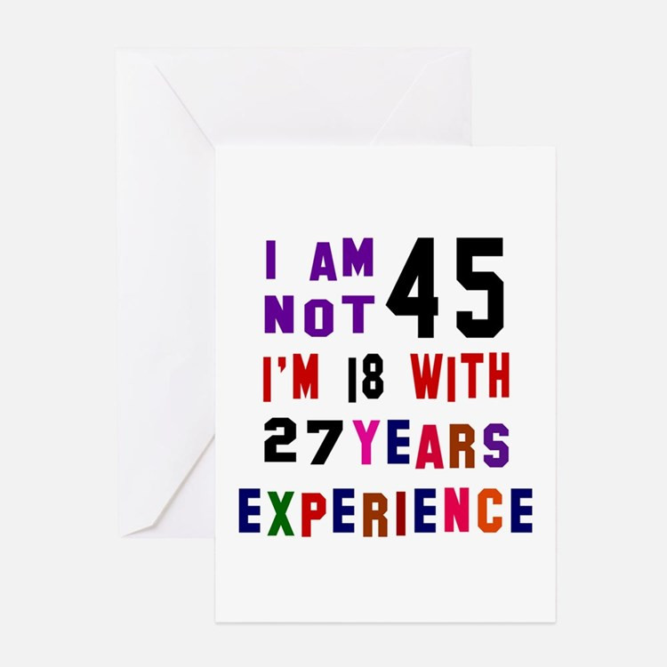 45th Birthday Quotes
 45 Birthday Greeting Cards