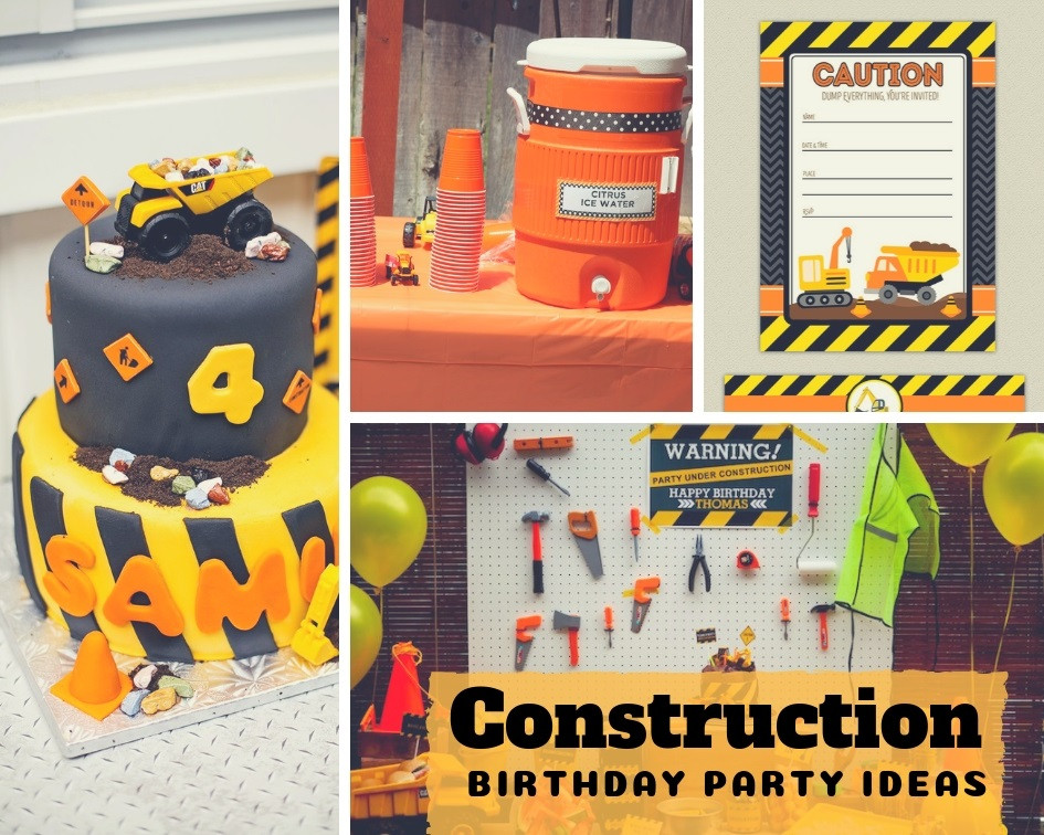 48 Birthday Party Ideas
 48 Construction Theme Birthday Party Decor and Food Ideas