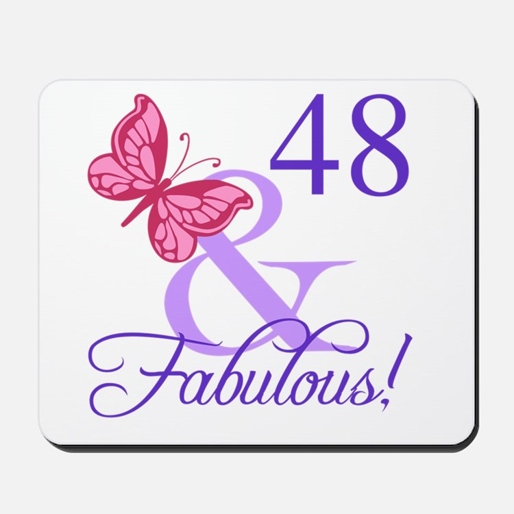 48 Birthday Party Ideas
 Happy 48th Birthday Mousepads