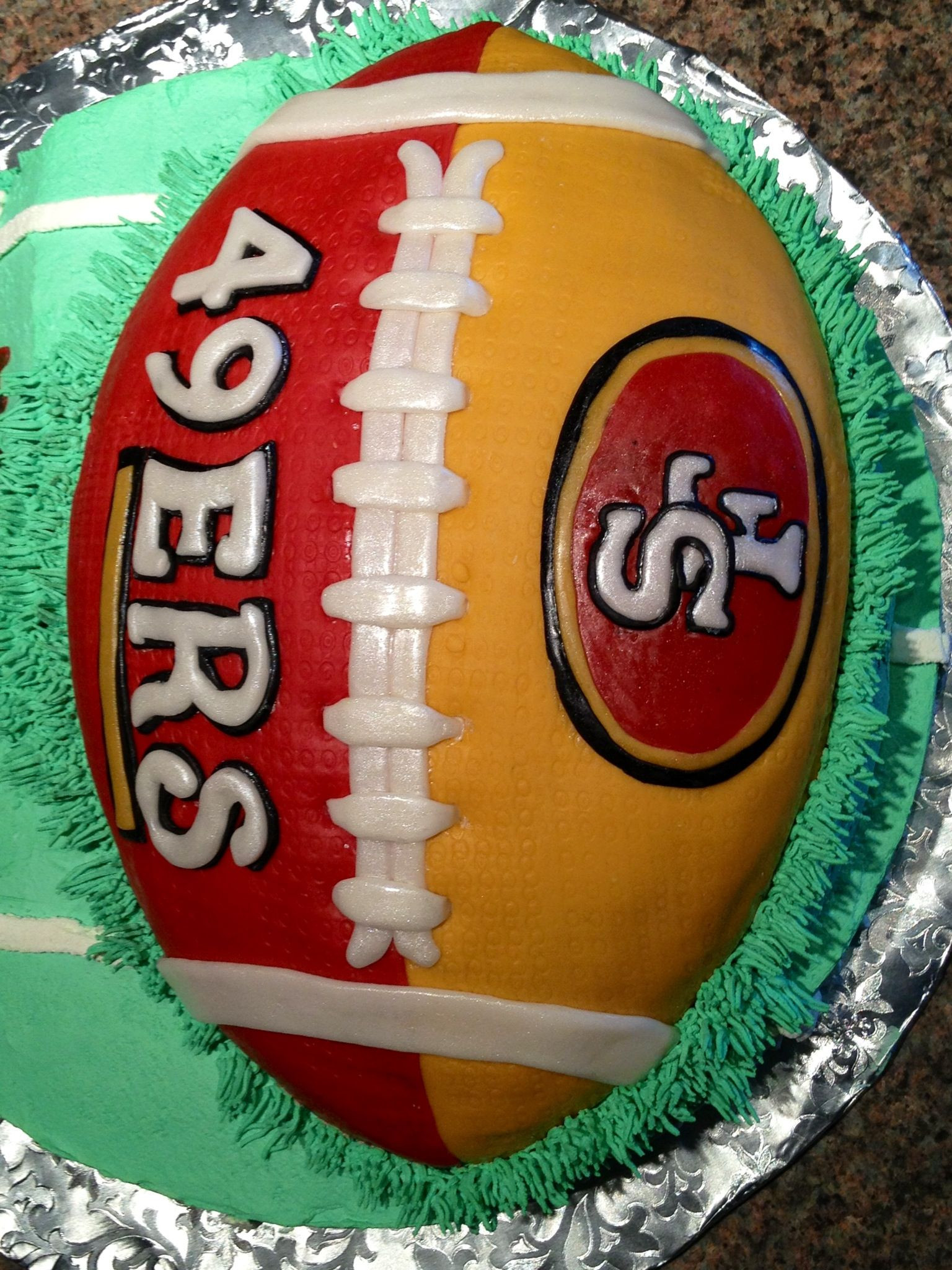 49ers Birthday Cakes
 49ERS cake