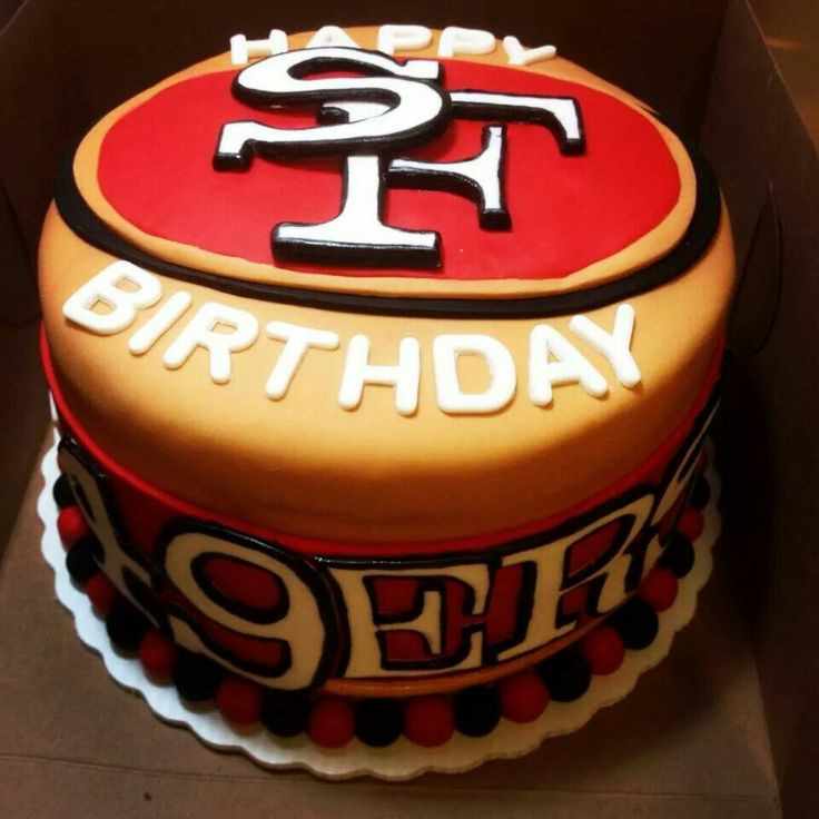 49ers Birthday Cakes
 15 best 49ers Cakes images on Pinterest