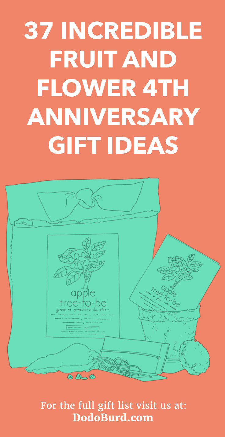4Th Anniversary Gift Ideas
 37 Incredible Fruit and Flower 4th Anniversary Gift Ideas