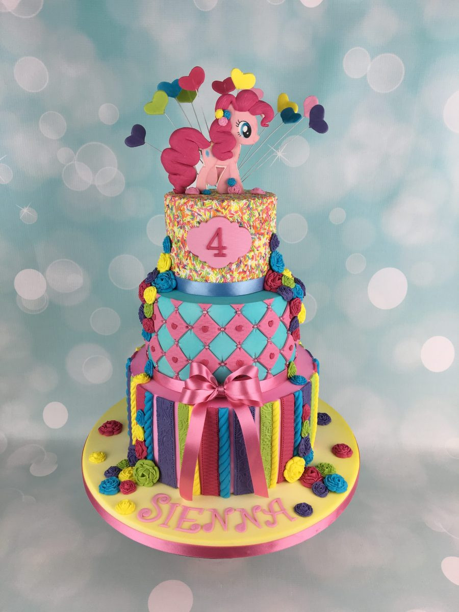 4th Birthday Cake
 My Little Pony 4th Birthday cake Mel s Amazing Cakes