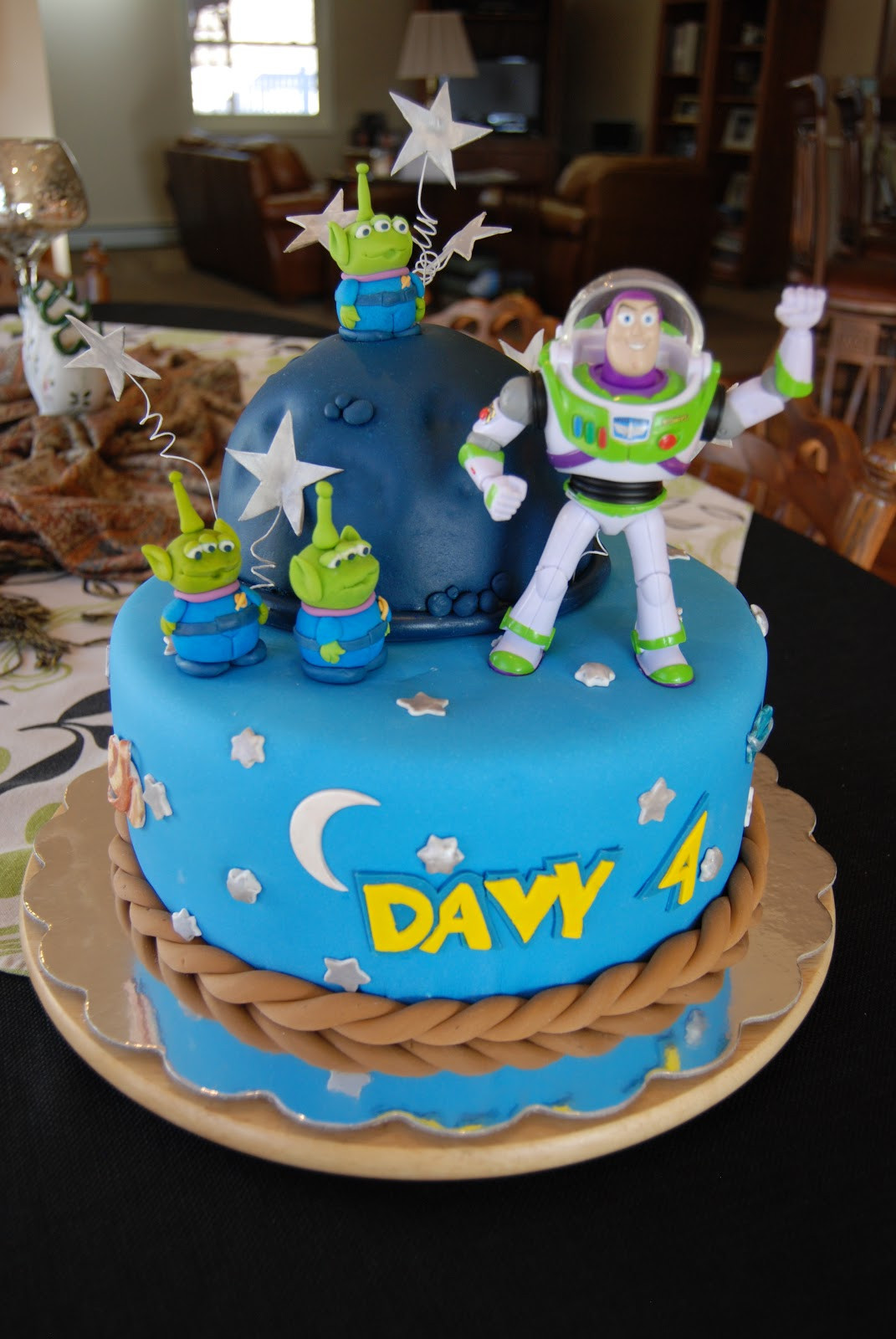 4th Birthday Cake
 Gamma Susie s This n That Davy s Fourth Birthday Cake