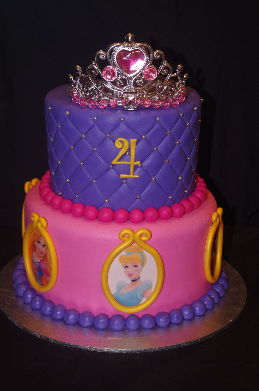 4th Birthday Cake
 Princess Cake CakeCentral