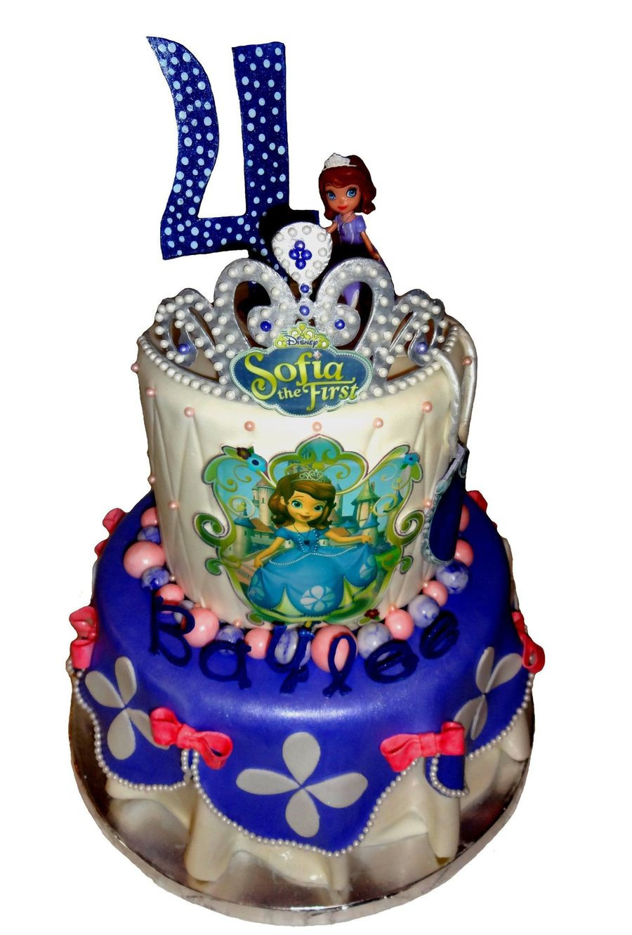 4th Birthday Cake
 Princess Sofia The First 4Th Birthday Cake CakeCentral