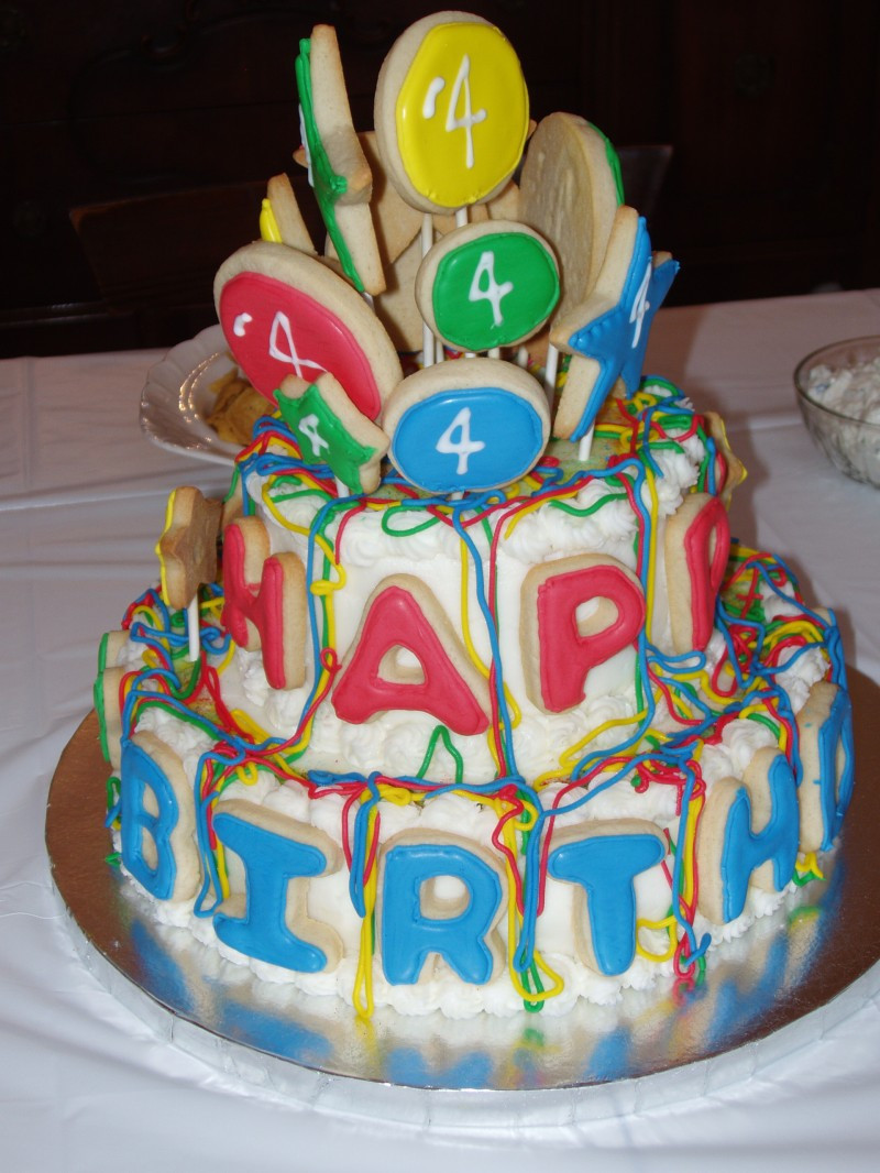 4th Birthday Cake
 birthday cake