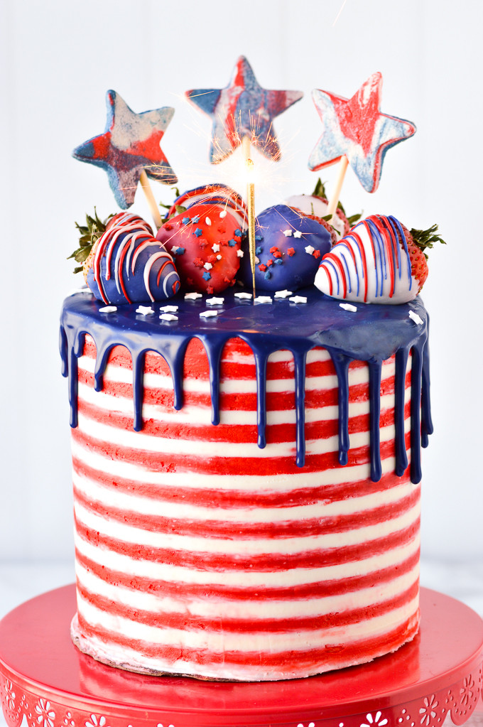 4Th Of July Birthday Cake
 4th of July Cake Partylicious