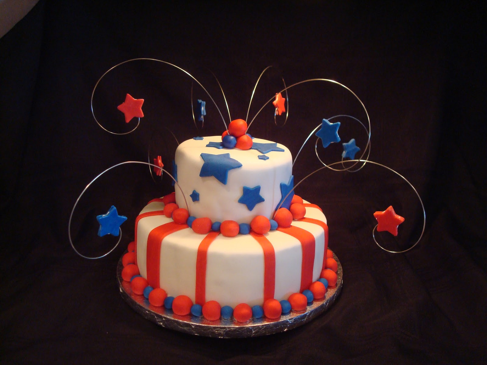 4Th Of July Birthday Cake
 Cake N Bake Sisters 4th of July Birthday