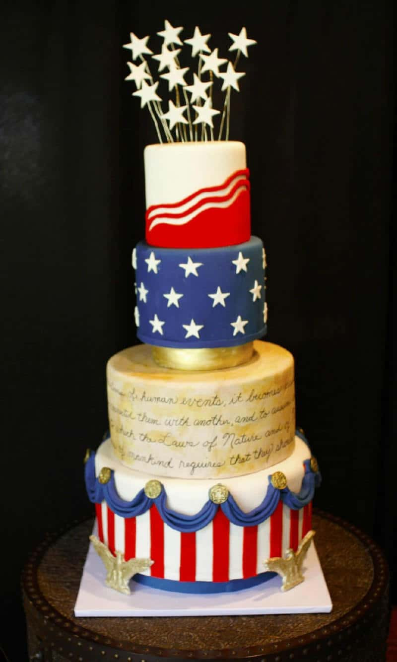 4Th Of July Birthday Cake
 11 Genius 4th of July Cakes – Sugar Geek Show