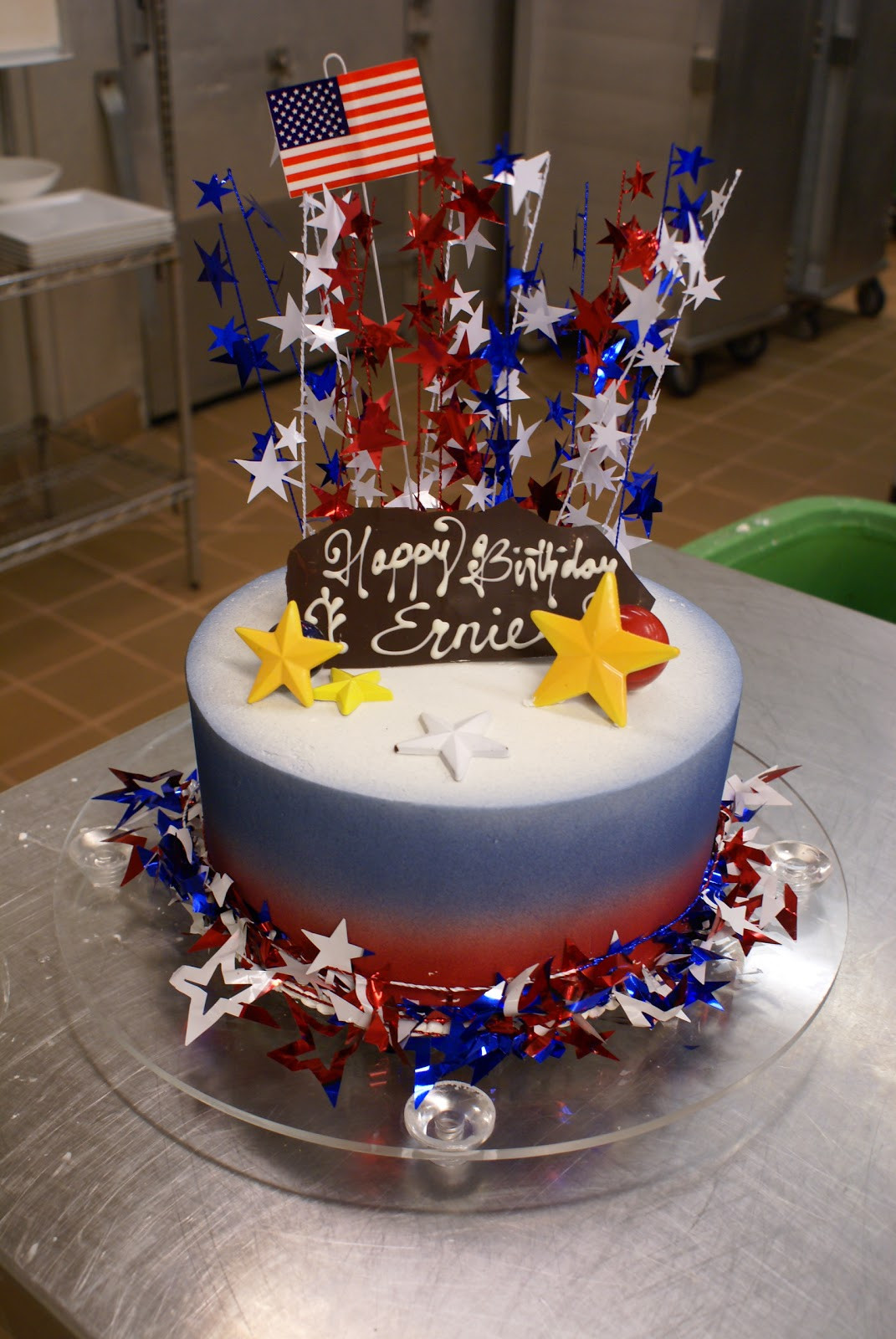 4th Of July Birthday Cakes
 BAKESHOPmarie 4th of july birthday cake