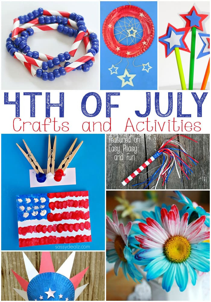 4Th Of July Crafts For Kids
 4th of July Crafts for Kids Easy Peasy and Fun