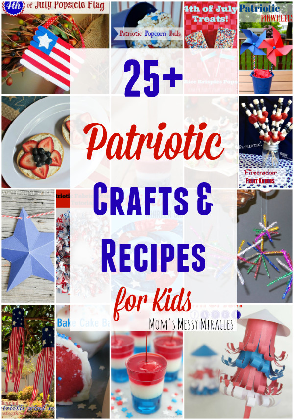 4Th Of July Food Crafts For Kids
 25 Patriotic 4th of July Crafts & Recipes for Kids The
