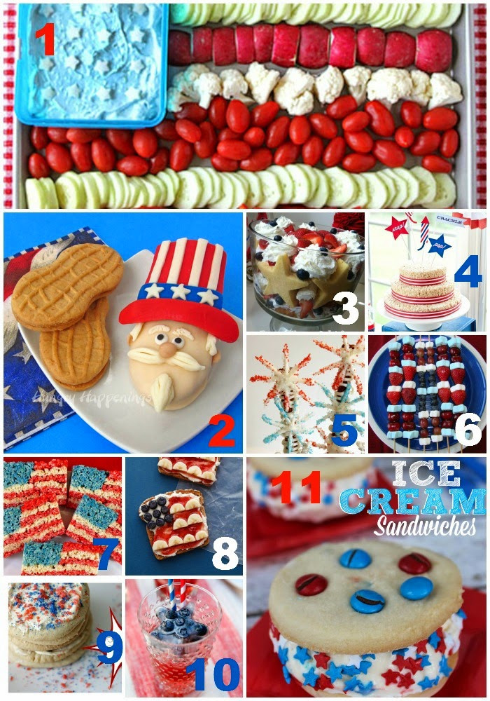 4Th Of July Food Crafts For Kids
 Over 40 Fourth of July Food Crafts and Activities