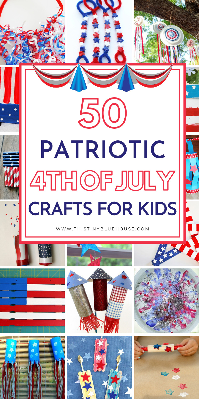 4Th Of July Food Crafts For Kids
 This Tiny Blue House food family & fun